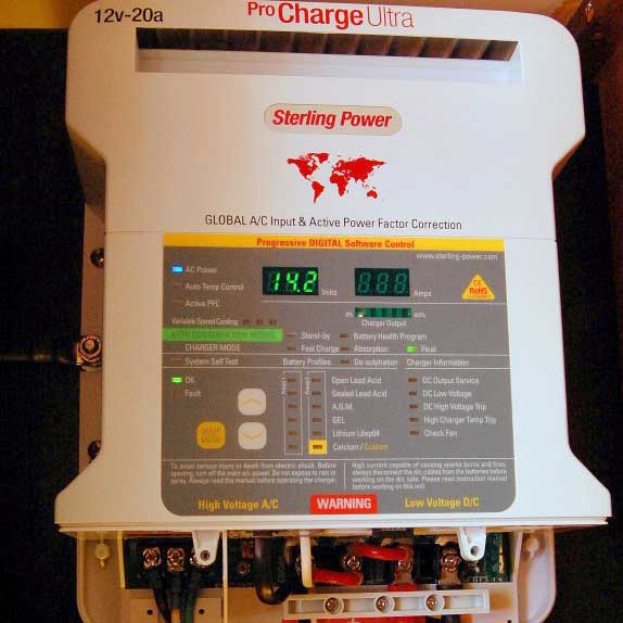 Installing a Marine Battery Charger